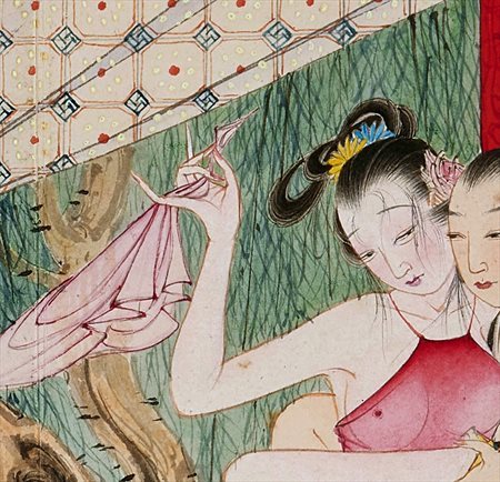 郧西-迫于无奈胡也佛画出《金瓶梅秘戏图》，却因此成名，其绘画价值不可估量